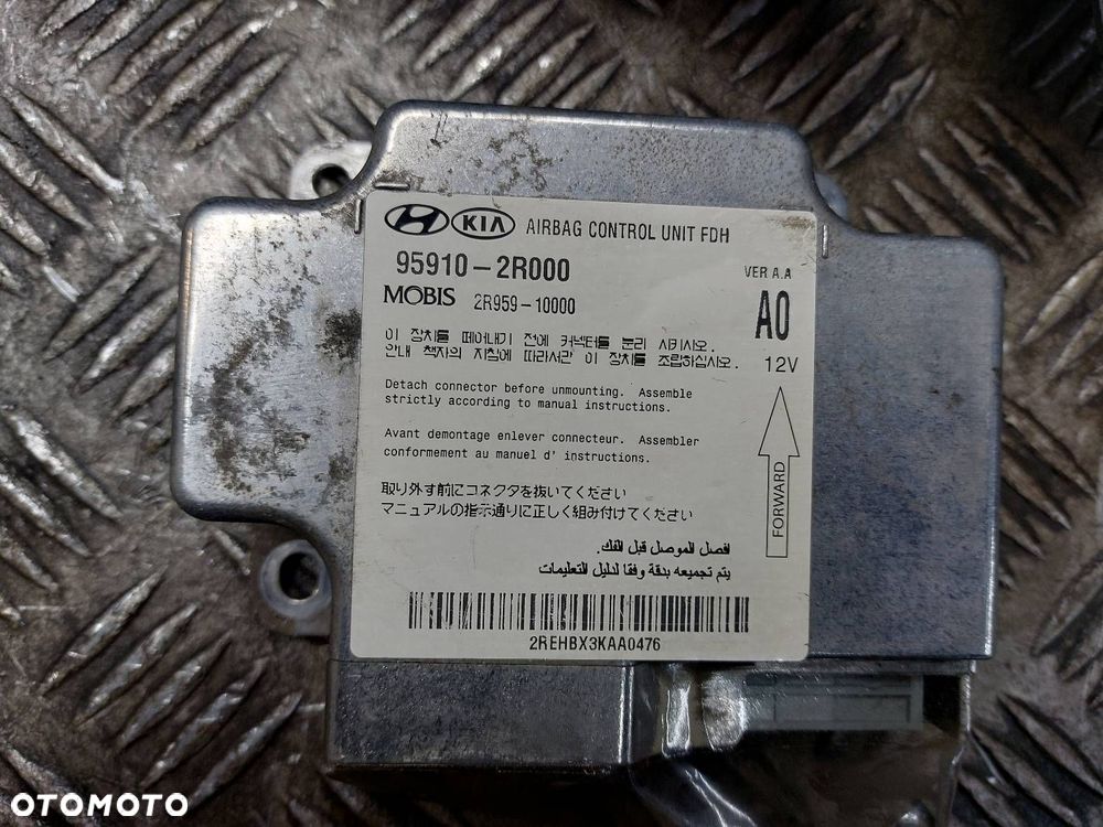 ZESTAW AIRBAG KOKPIT DESKA PASY PODUSZKI MODUŁ HYUNDAI I30 I - 9