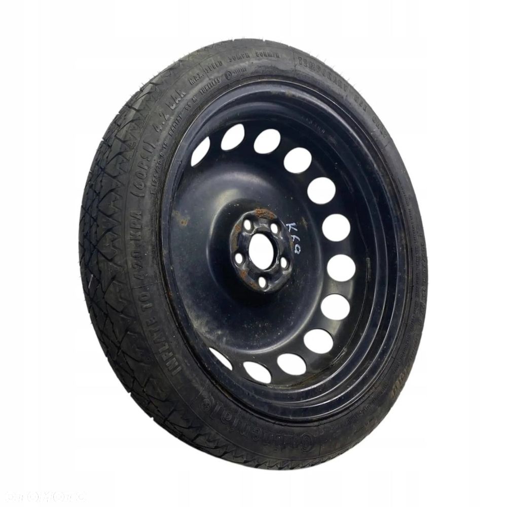 KOŁO DOJAZDOWE AUDI A3 8L TT 8N VW GOLF IV BORA 125/70R18 5X100 ET38 - 5