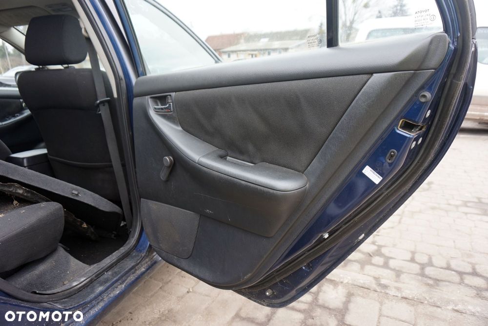DRZWI TYLNE PRAWE COROLLA E12 LIFT 5D HB 8P4  GRANATOWY TOYOTA 2004-2007 - 6