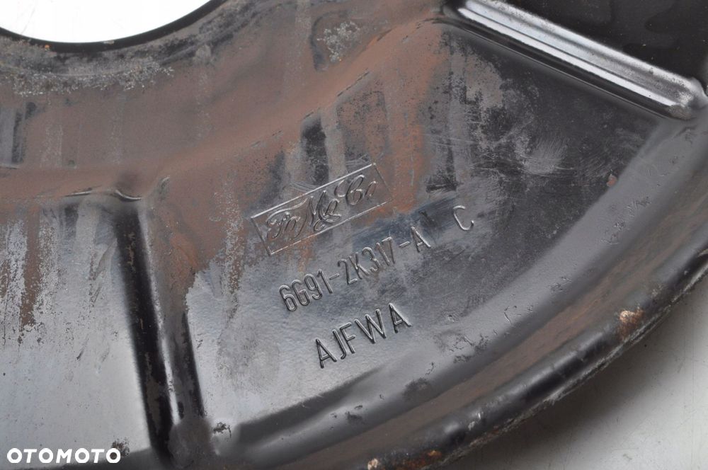 VOLVO S60 V60 XC60 I OSŁONA TARCZY HAMULCOWEJ 6G91-2K317-A - 2