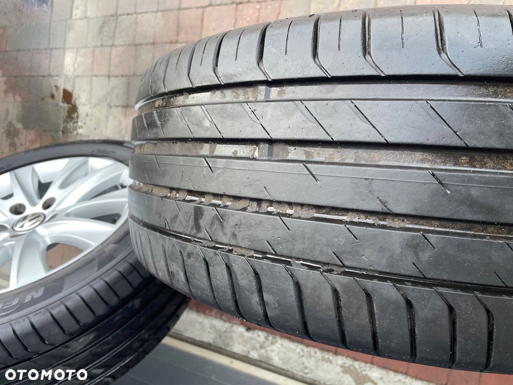 Akufelgi z Oponami VW 5x112 7Jx17 ET43 235/55/17 Nexen 24r 5N0601025 - 17