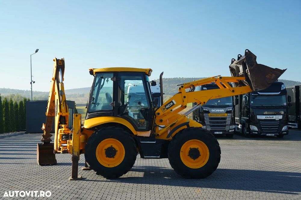 JCB 4CX / BULDOEXCAVATOR / 6.200 ORE / DIRECȚIE PE TOATE ROȚILE / - 6