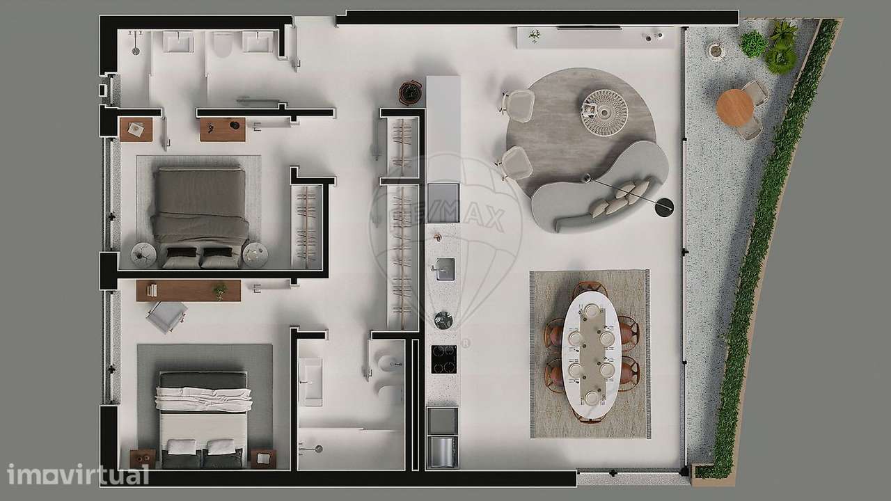 Apartamento T2 para arrendamento - Grande imagem: 4/9