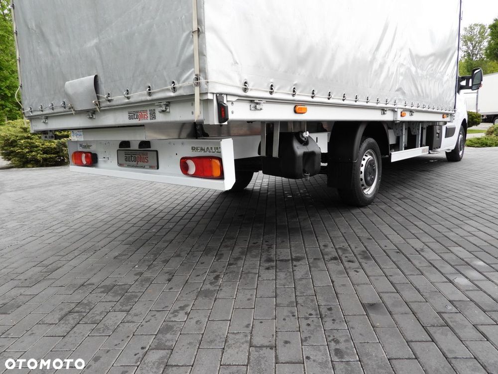 Renault MASTER  PLANDEKA 10 PALET WEBASTO TEMPOMAT LEDY PNEUMATYKA KLIMATYZACJA  165KM - 24