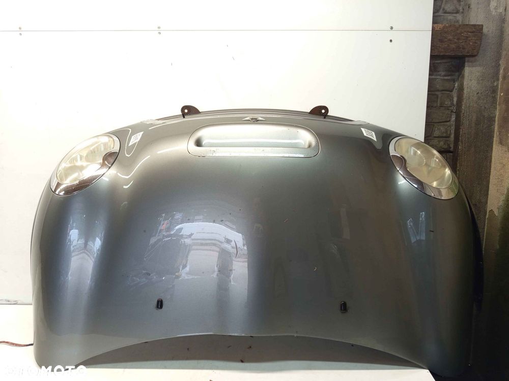 + MASKA POKRYWA SILNIKA DO MINI COOPER S R50 R52 SZARA BEZ LAMP ! - 1