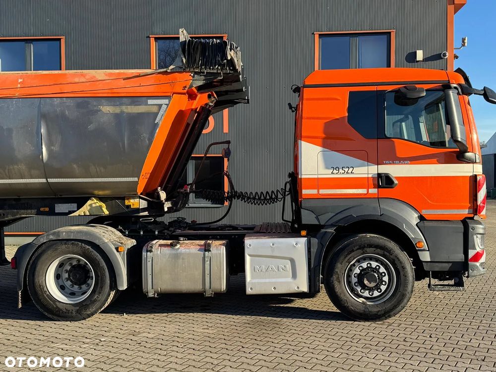 MAN TGS 18.510 4x4H EURO6 CIĄGNIK SIODŁOWY Z HYDRAULIKĄ WYWROTU - 4