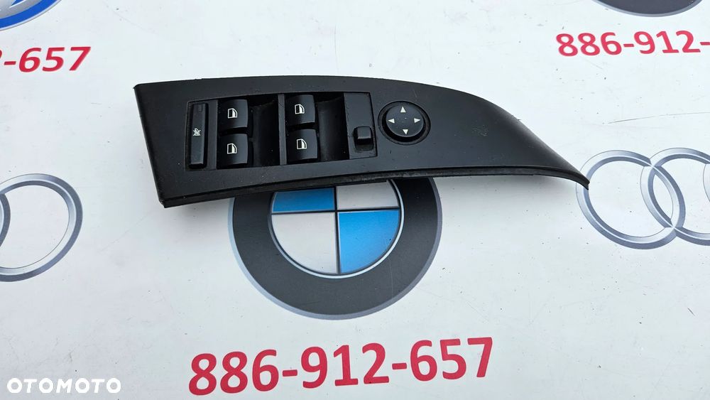 BMW 5 E60 E61 Panel sterowania szybami Przyciski szyb Przełącznik szyby przód lewy 6951904 - 1