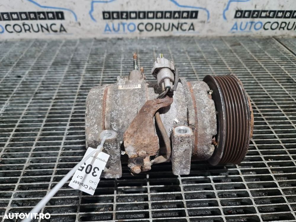 Compresor clima Toyota Land Cruiser J12 3.0 D - 4D 2002 - 2010 1KD - FTV (1305) 707384 - 1