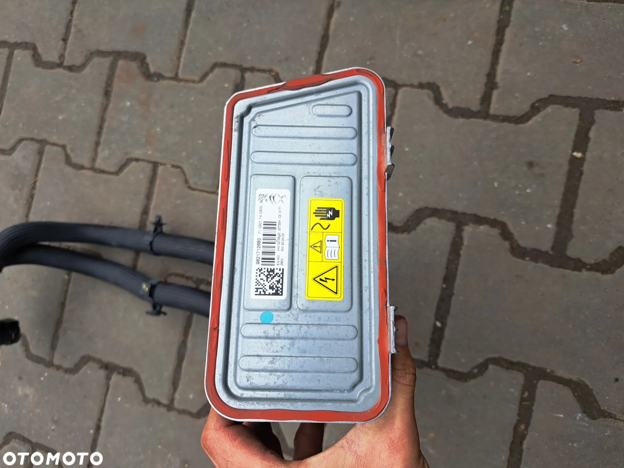 Opornica nagrzewnica Citroen C5 Aircross 9821712680 Peugeot 208 E Opel Corsa F - 3
