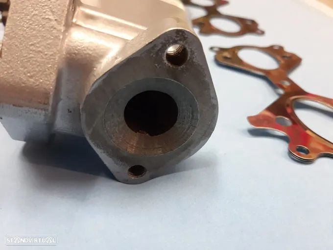 Coletor / Colector de escape em ferro Bmw E46 E60 E61 E65 X3 X5 525D 530D  NOVO - 5