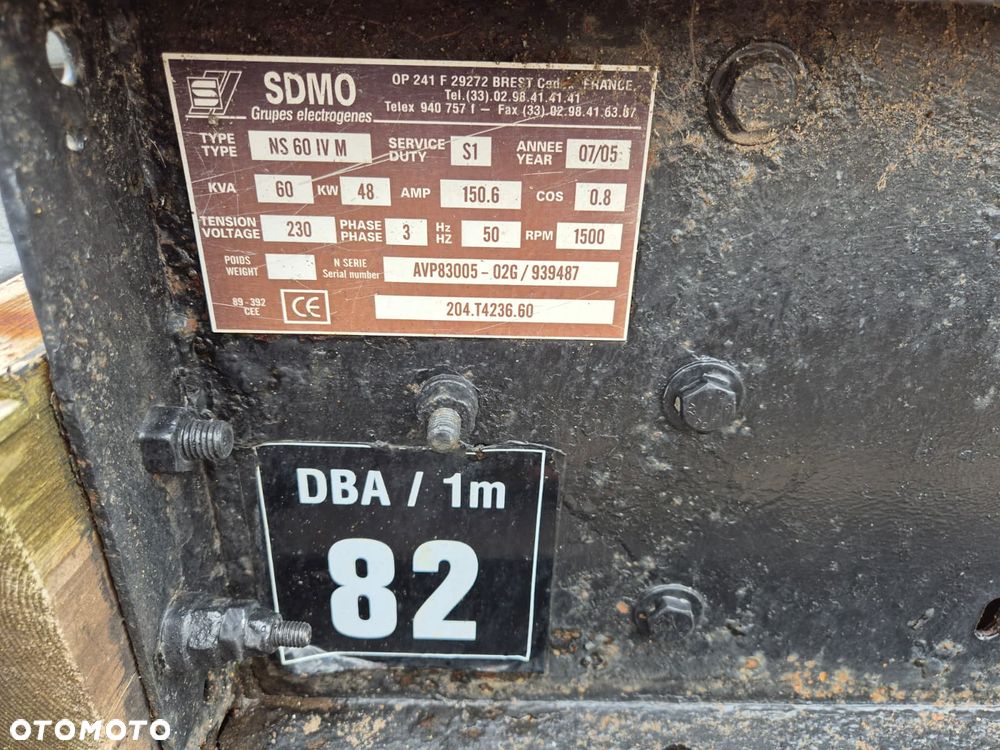 Mecalac Mecc Alte ECP34 2S4 - GENERATOR PRĄDU - ZEROWY PRZEBIEG - SDMO 2005 - SILNIKI NISKOWOLTOWE ABB M3HP - TRANSPORT - 23