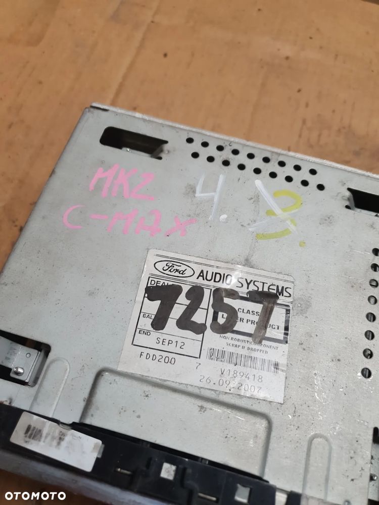 } FOCUS MK2 04-08 RADIO CD 7M5T18C815BA 6000CD - 2