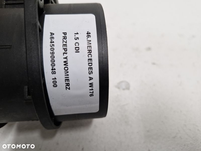 MERCEDES A W176 1.5 CDI PRZEPŁYWOMIERZ A6450900048 - 7