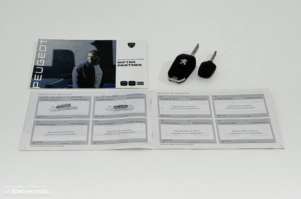 Peugeot PARTNER 1.5 BLUEHDI 102 CV - 3 LUGARES - IVA DEDUTIVEL - 50