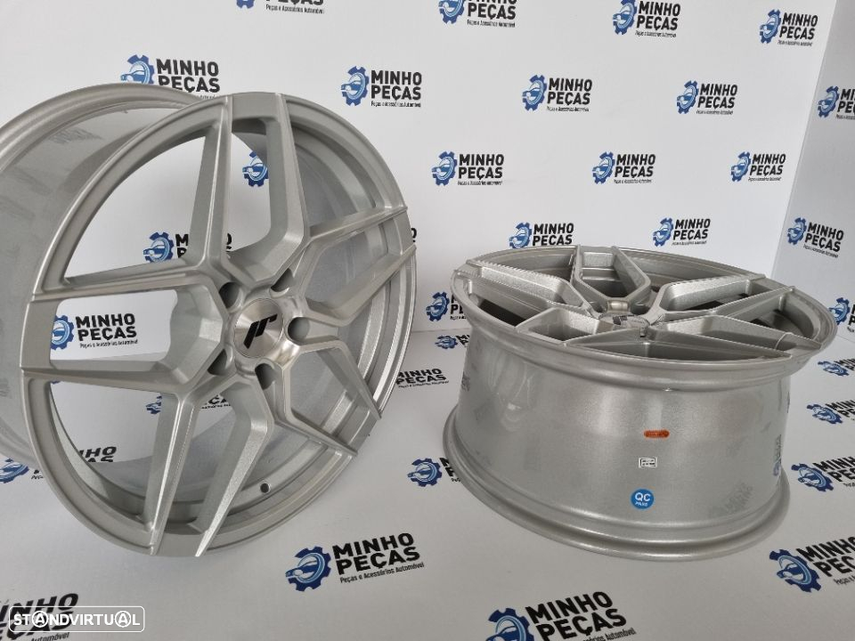 Jantes Japan Racing (JR34) em 19 Silver BMW - 5