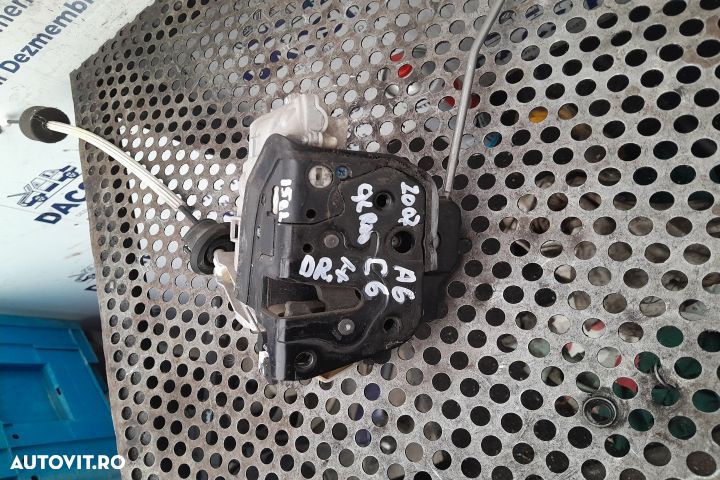 Broasca usa fata dreapta Audi A6 4F/C6 [2004 - 2008] Sedan 2.0 TDI MT - 1