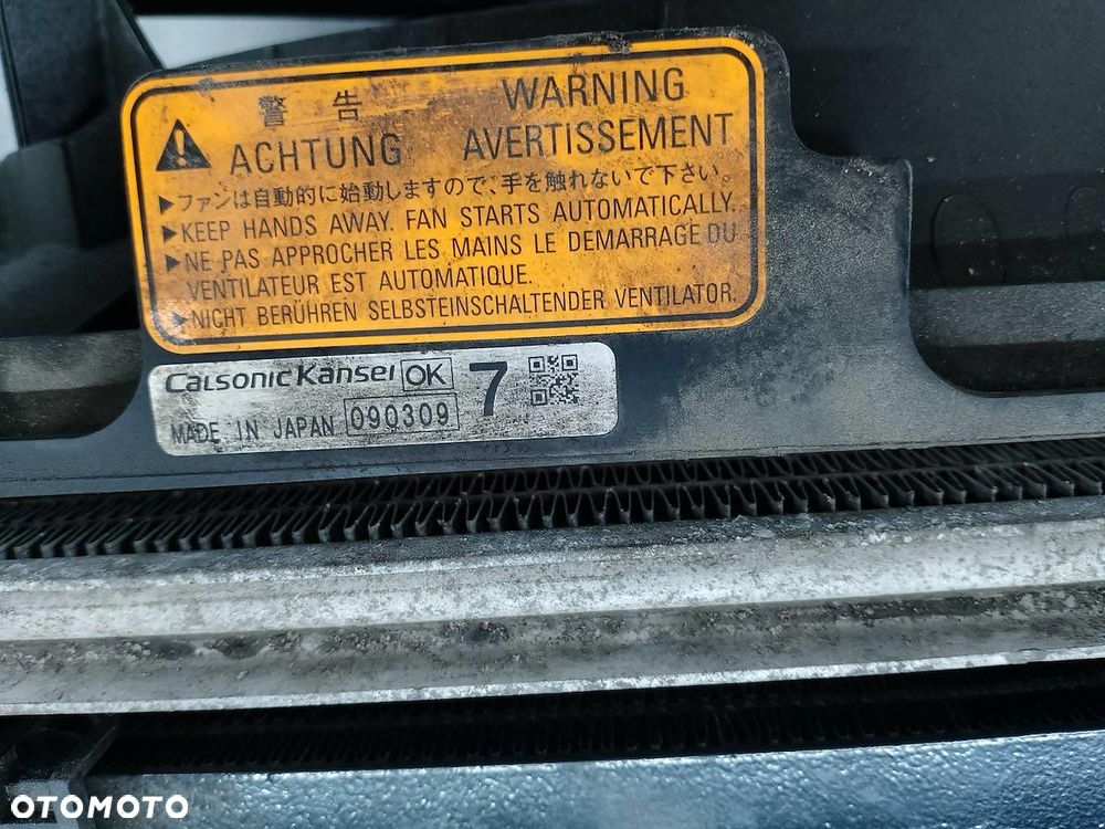 ZESTAW CHŁODNIC WODA KLIMA WENTYLATOR MITSUBISHI LANCER IX 628952  TFHN46 - 4
