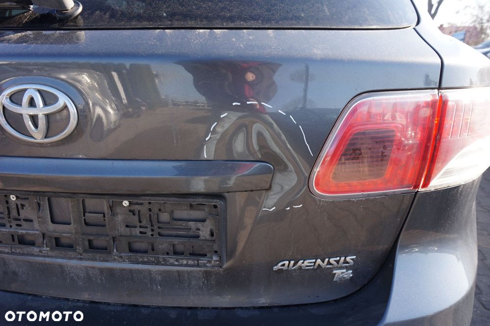 KLAPA BAGAŻNIKA TYLNA AVENSIS III T27 PH1 KOMBI 1G3  SZARY TOYOTA 2009-2011 - 7