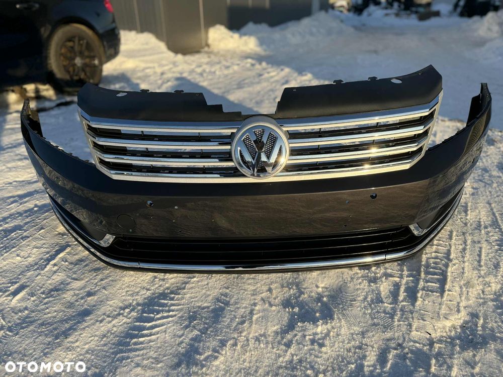 Vw Passat B7 Zderzak Przód Przedni PDC. 10-14 LK7X - 13