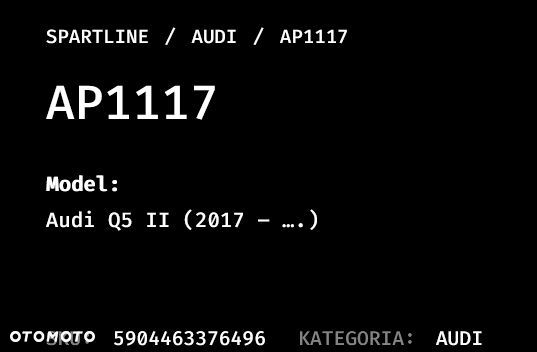 Audi Q5 II 2017   dywaniki gumowe PL - 15