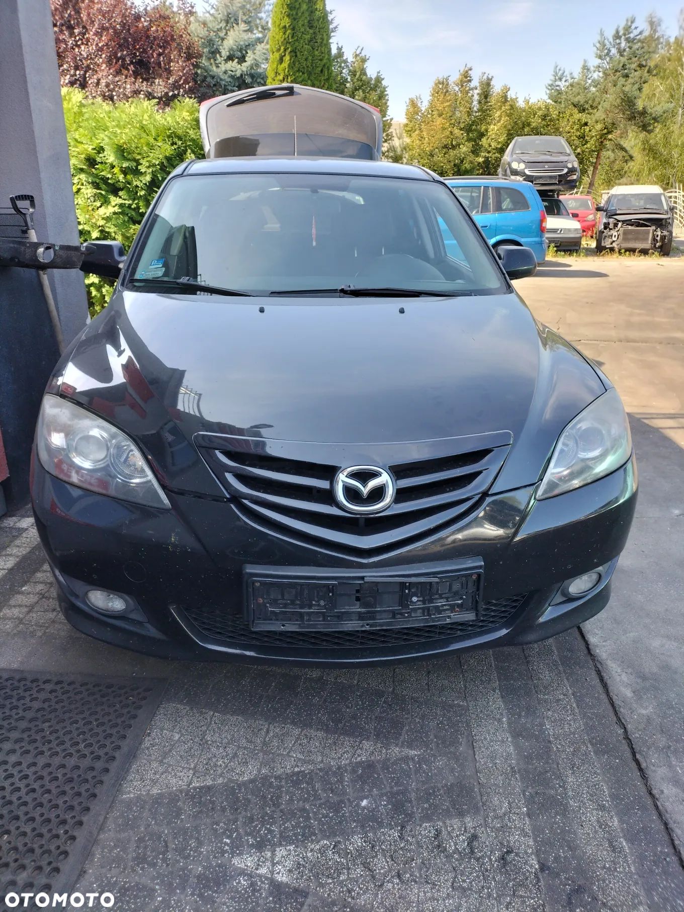 CAŁE AUTO NA CZĘŚCI ZDERZAK PRZÓD MASKA LAMPY BŁOTNIKI MAZDA 3 I SEDAN 03-09r - 1