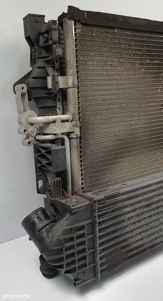 CHŁODNICA WODY INTERCOOLERA KLIMATYZACJI FORD MONDEO MK4 2.0 TDCI KOMPLET - 6