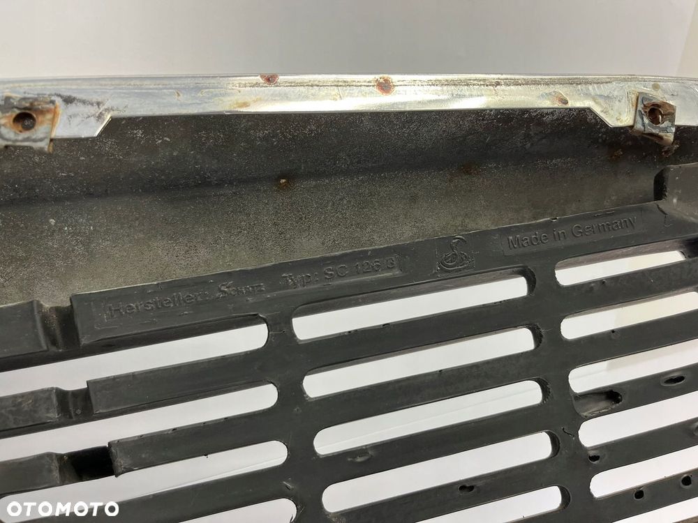GRILL ATRAPA CHŁODNICY DUŻY ZNACZEK DUŻE LOGO MERCEDES W126 SE SEL - 15