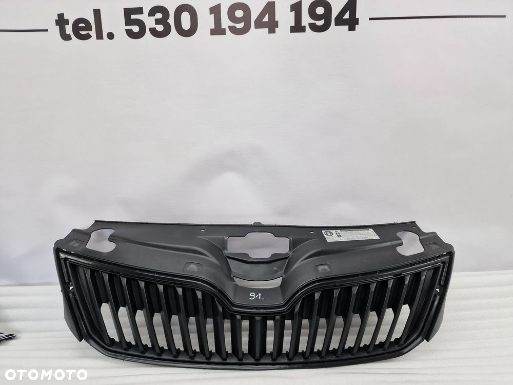 SKODA RAPID 5JA 12- ATRAPA / GRILL PRZDNI PRZÓD , NR 5JA863668 , NR AUKCJI GR91 - 1