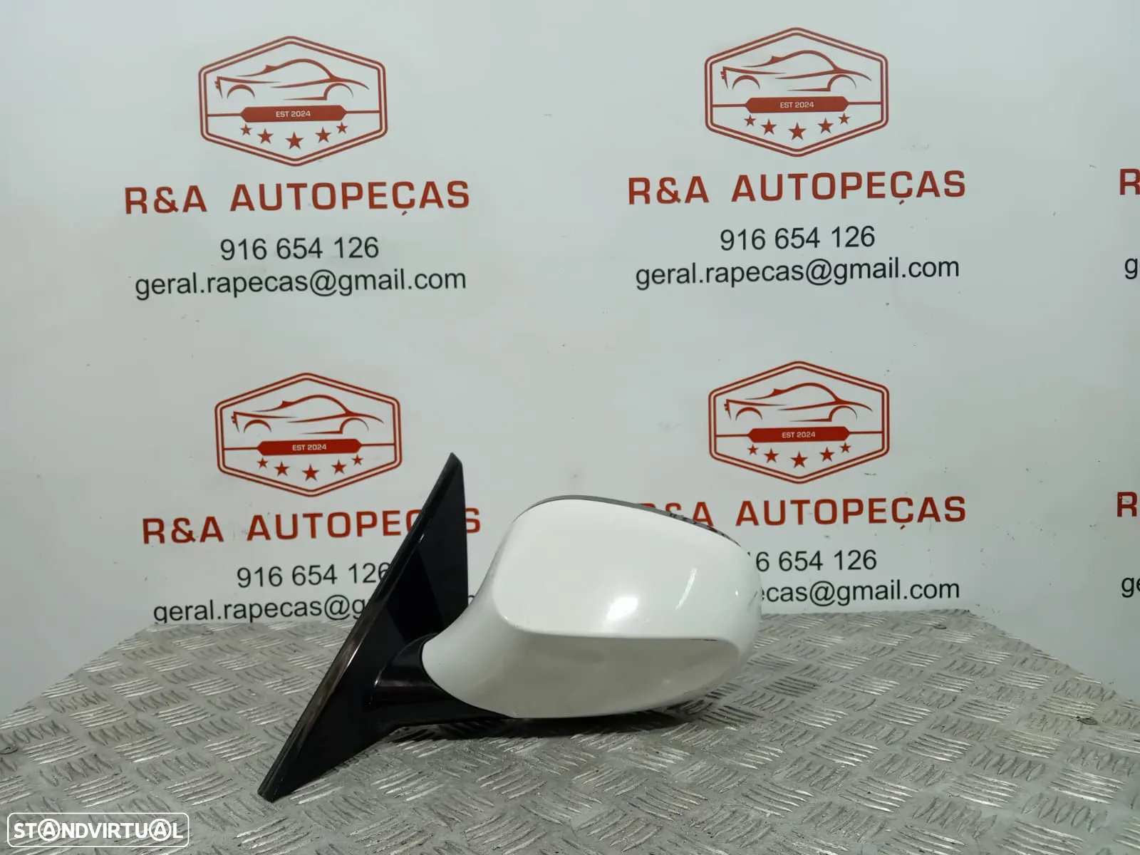 Espelho Retrovisor Esquerdo  Retrovisor Esquerdo BMW Série 1 E81 E82 E87 E88 LCI Original - 15