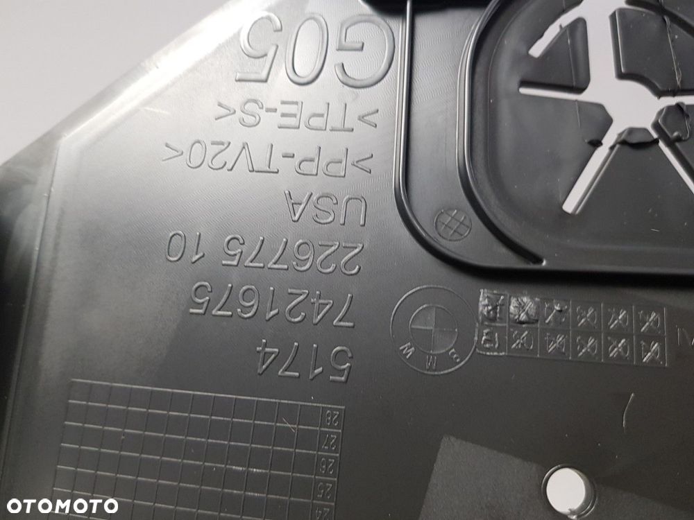 FABRYCZNIE NOWA ORYGINALNA KIEROWNICA POWIETRZA WLOT BMW X5 X6 G05 G06 7421675 - 4