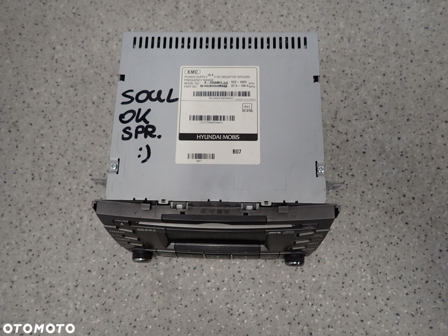KIA SOUL I 09- RADIO FABRYCZNE - 4