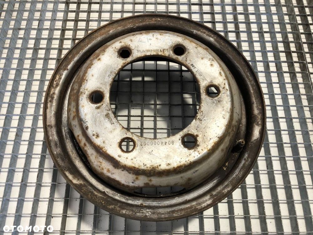 FELGA STALOWA 15 5,5J 6X205 ET115  VW LT 28-35 II Autobus (2DB, 2DE, 2DK) 1996 - 2006  9044000002 - 1