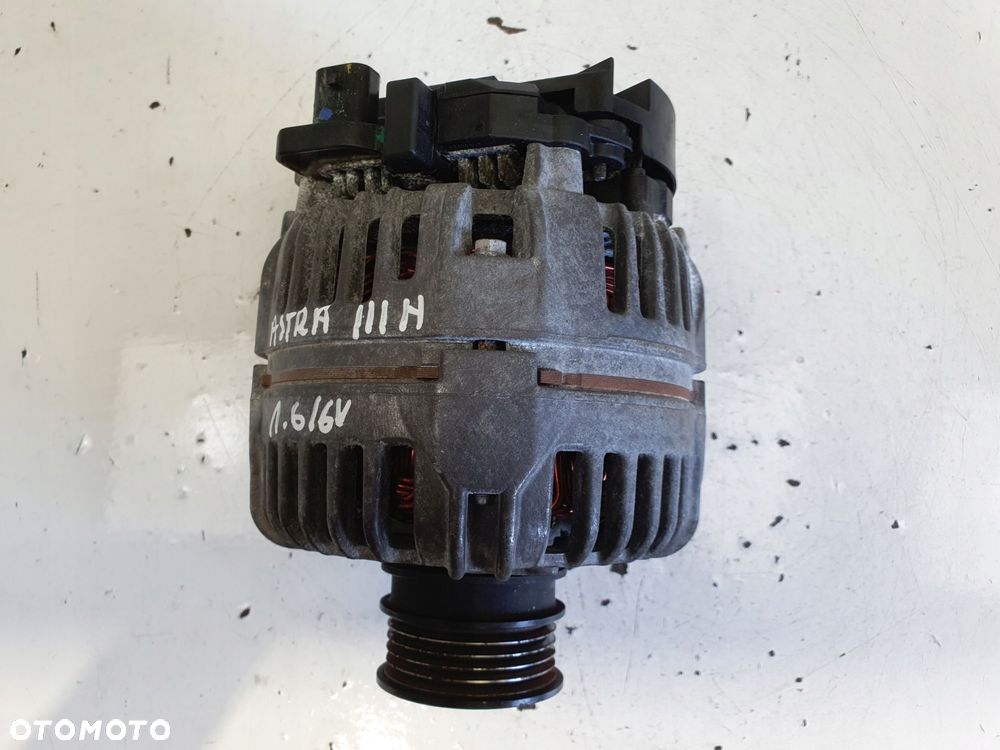ALTERNATOR Opel Astra III H 1.6 16V _ bosch 100A 0124325163 13229984 AK Alt - 9