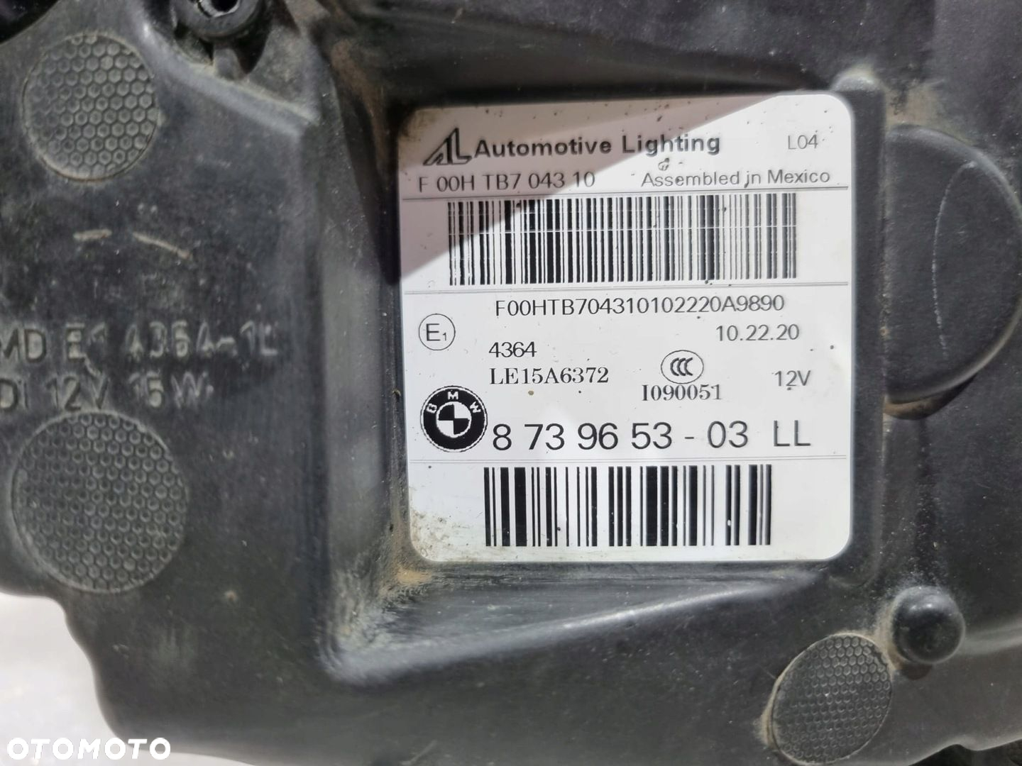 LAMPA LEWA PRZÓD BMW X3 G01 X4 G02 FULL LED - 4