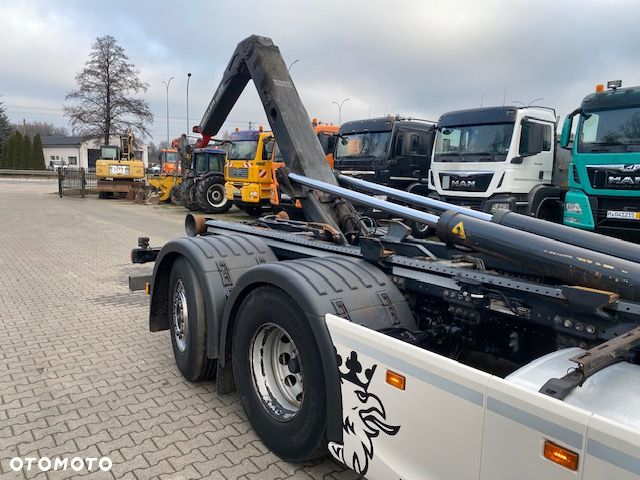 Scania R450 6x2 Hakowiec Meiller RS21, skrętna i podnoszona oś, 2018 r - 14
