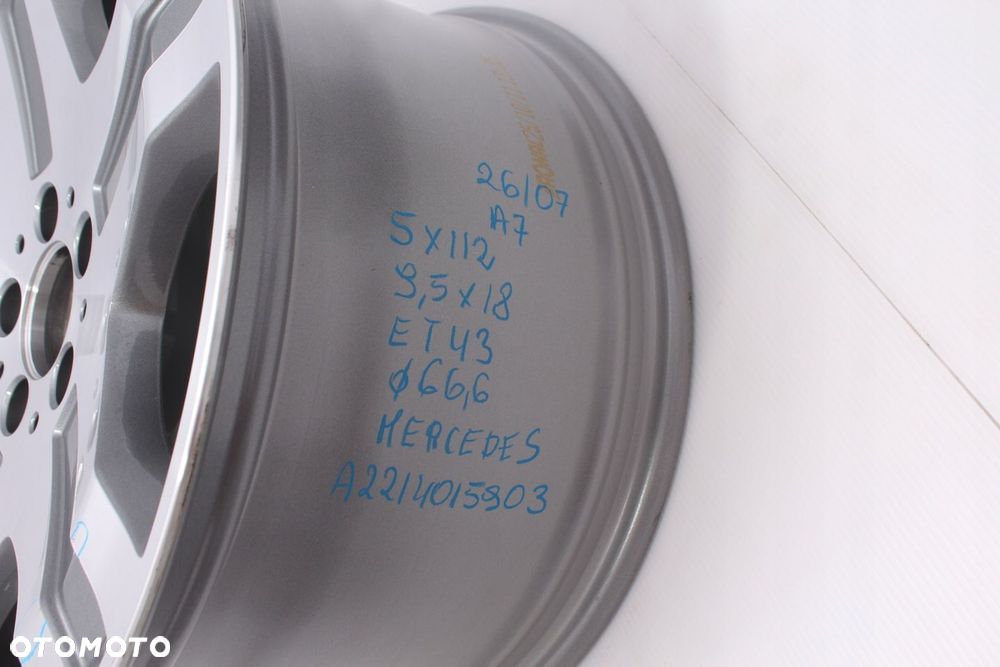 FELGA A2214015302 MERCEDES 5X112 18 ET43 - 4