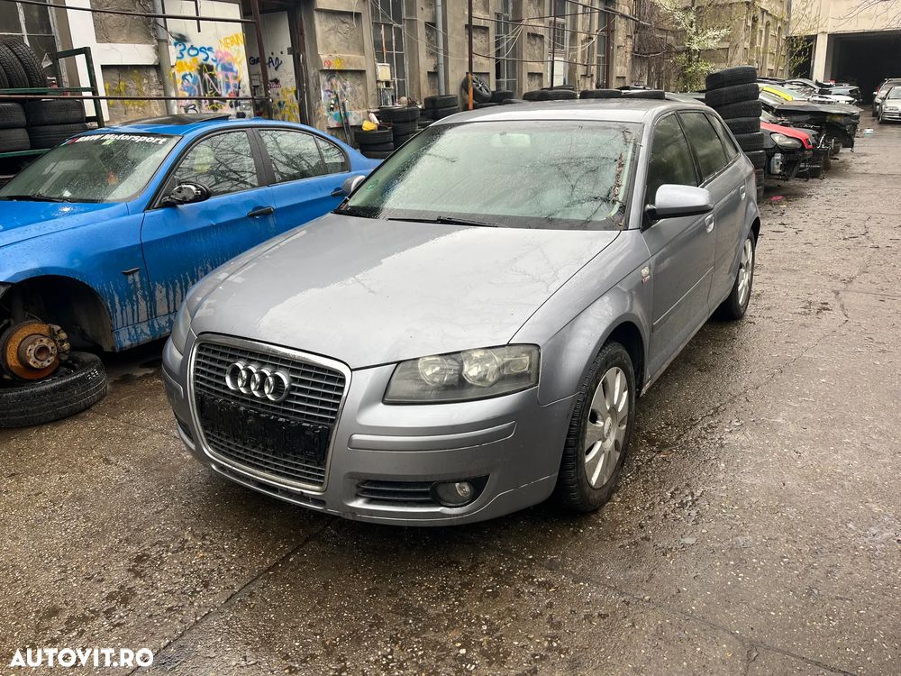Bara fata completa Audi A3 8P facelift gri LY7H 2006 - 4