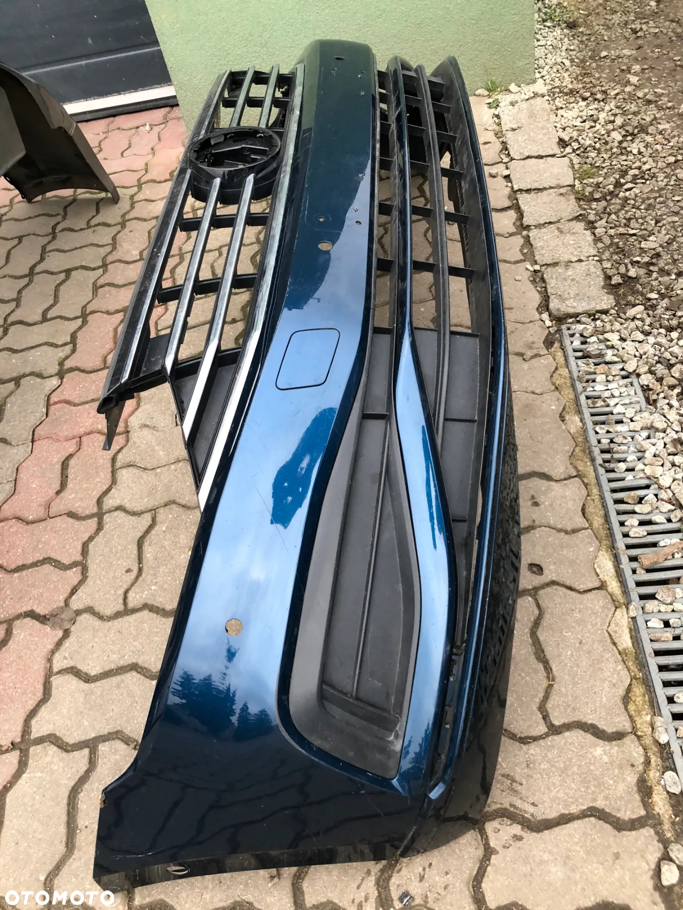 PASSAT B8 LIFT ZDERZAK PRZOD BELKA GRILL - 5