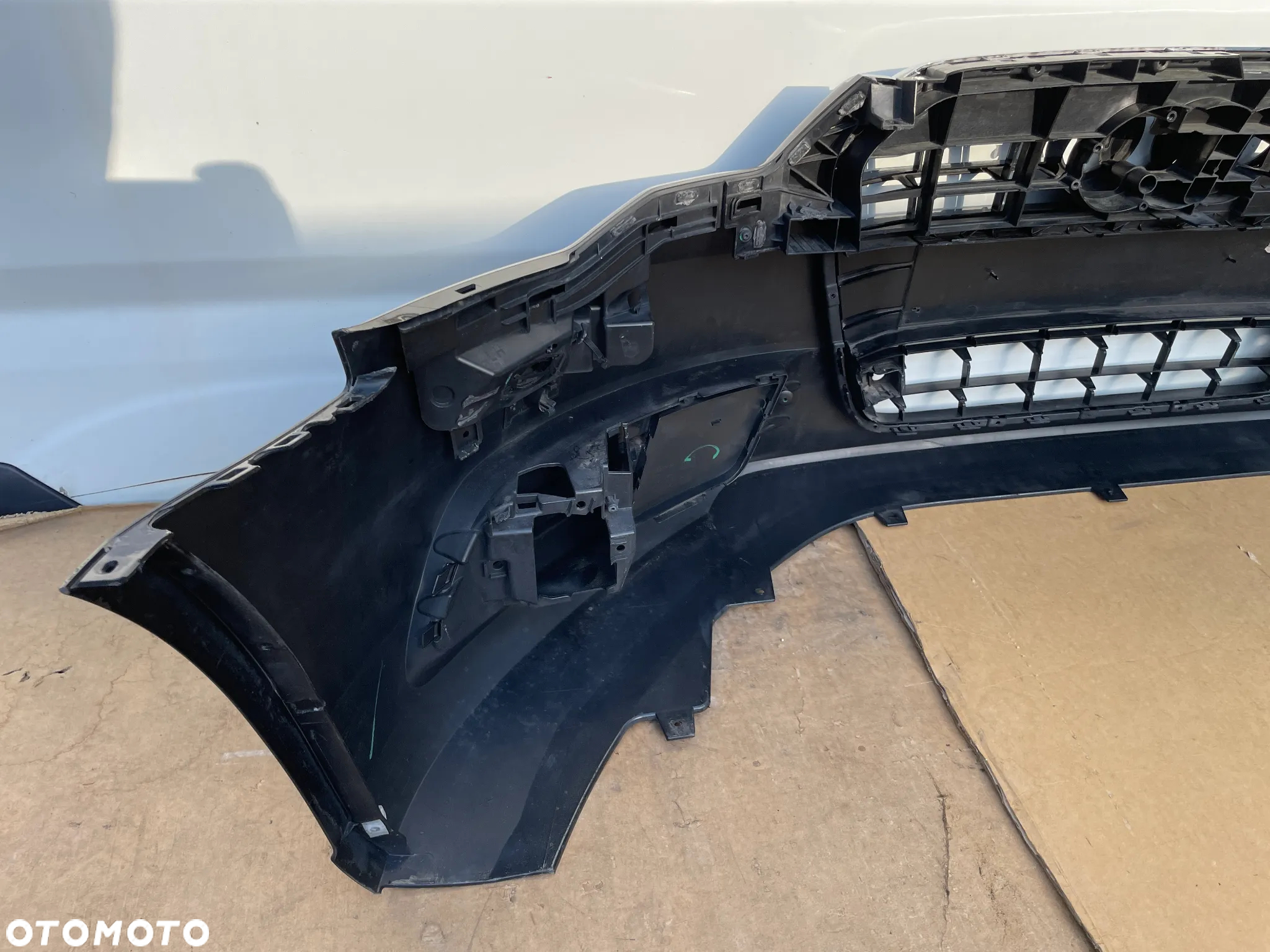 AUDI A6 C7 4G0 4G 11- ORYGINALNY ZDERZAK PRZEDNI GRILL ATRAPA POD PDC I SPRYSKI 4G0807437 4G0853653 KRATKA ZDERZAKA ZAŚLEPKA SPRYSKIWACZY - 7