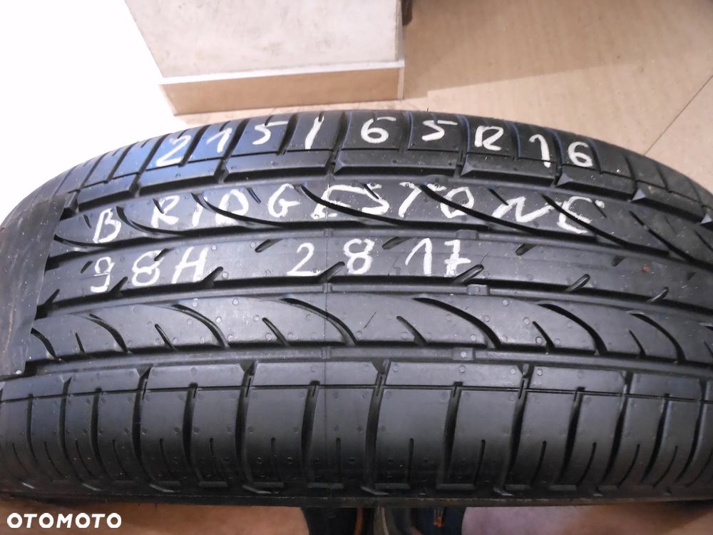 Opona pojedyńcza 215/65r16 bridgestone dueler h/p sport 7,4mm jak nowa lato demo - 1