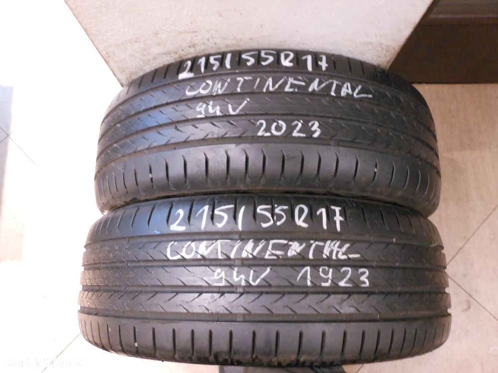 Opony 215/55r17 continental eco contact 6Q 6,8mm lato para - 1