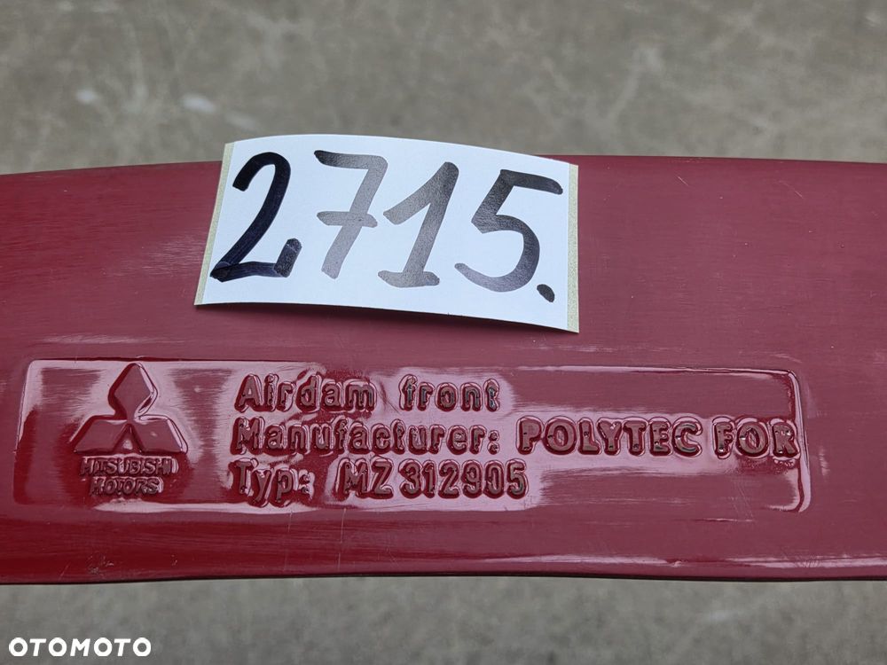 Mitsubishi Colt 3 SPOILER DOKŁADKA ZDERZAKA PRZÓD przedni MZ312905 - 8
