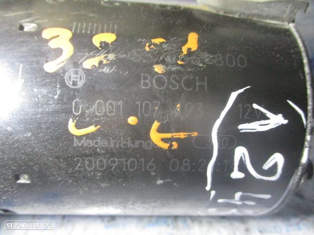 Motor De Arranque 55566800  001108493 OPEL CORSA D 2007 1.2I 16V 80CV 5P PRETO - 5