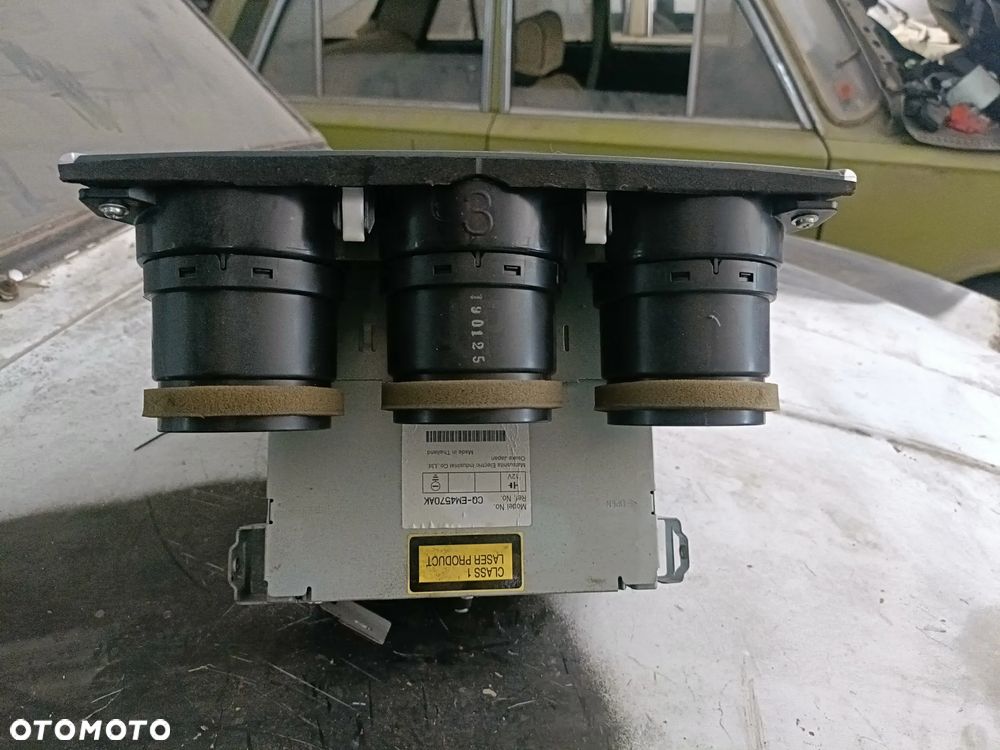 MAZDA 6 I 02-08 GG/GY LIFT panel nawiewu klimatyzacji CQ-EM4570AK radio radioodtwarzacz radioodbiornik GP9E66DSX * - 2
