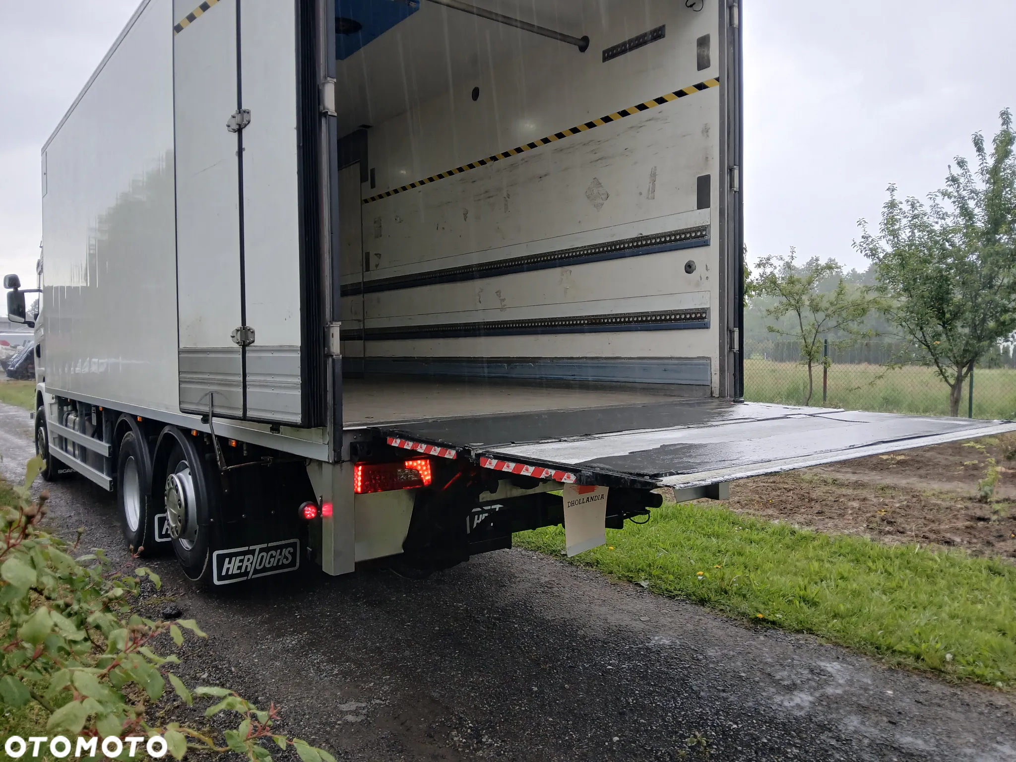 Scania R410 R450 6X2 BEZ EGR  ZABUDOWA CHLODNIA CHEREAU 19 PALETOŚ SKRETNA SPROWADZONY ZESTAW TANDEM PRZEJAZDOWY - 30