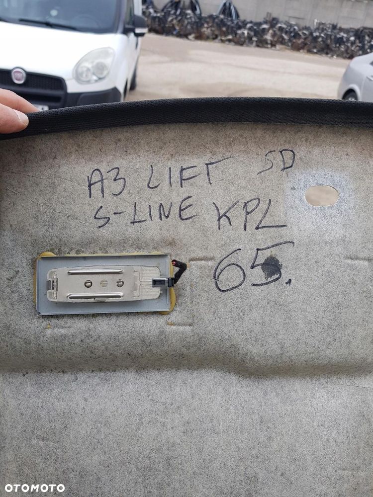 AUDI A3 8P 04-12r S-LINE PODSUFITKA OSŁONY 5D SPORTBACK - 9