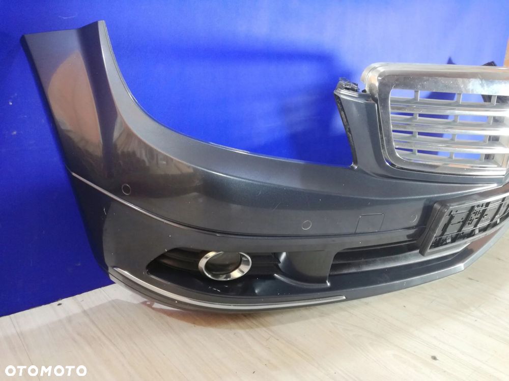 Mercedes C-Klasa W204 zderzak grill przód przedni PDC 07/11r kompletny - 2