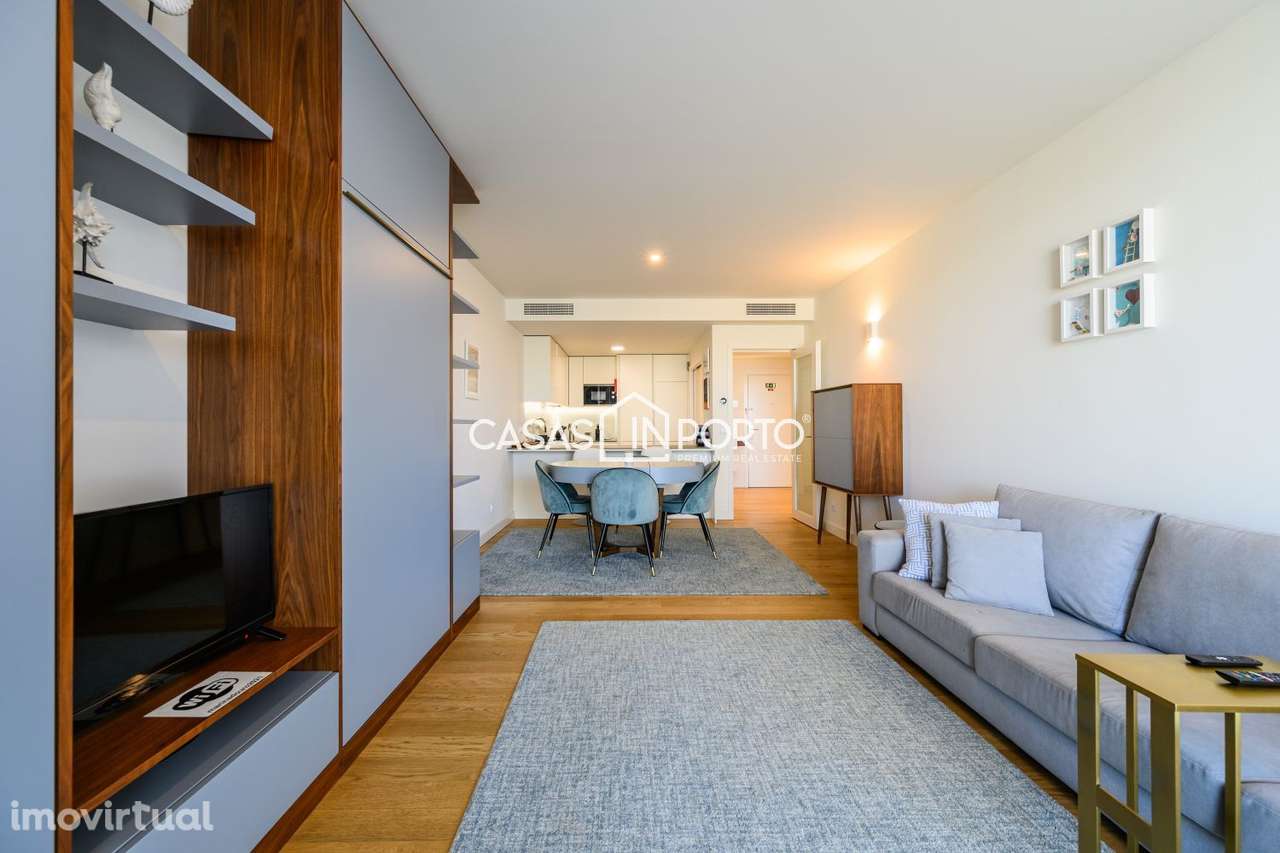 T1 de luxo com varanda - Primeira linha do Rio Douro - Gaia - Grande imagem: 3/22