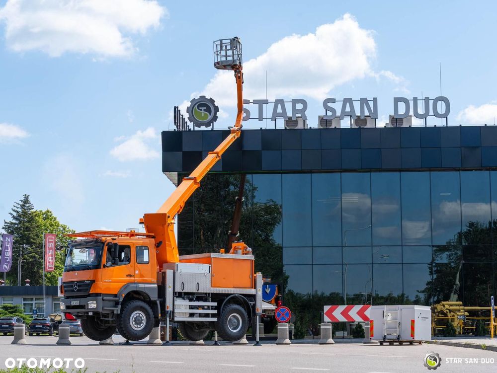 Mercedes-Benz AXOR 1833 4x4 RUTHMANN T220 S12 podnośnik koszowy - 2