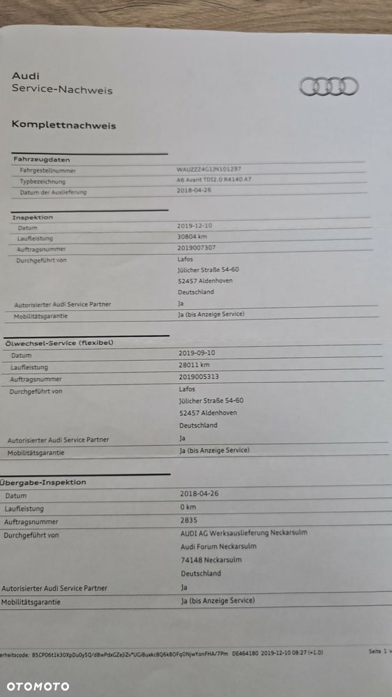 Audi A6 Avant 2.0 TDI Ultra DPF S tronic - 21